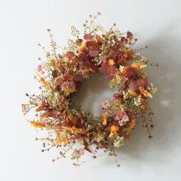 Fall Harvest Wreath, , large
