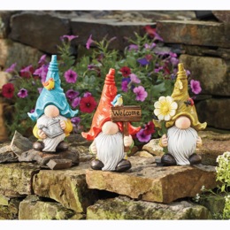 Set of 3 Gnomes, , large