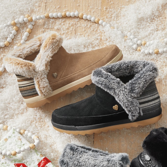 BOBS Women's Cozy Chill Comfy Break Bootie by Skechers, , large