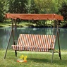 Striped Lawn Swing, , large