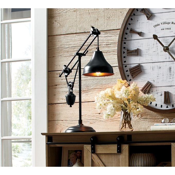Line Industrial Table Lamp, , large