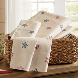 Americana Cotton Sheet Set, , large