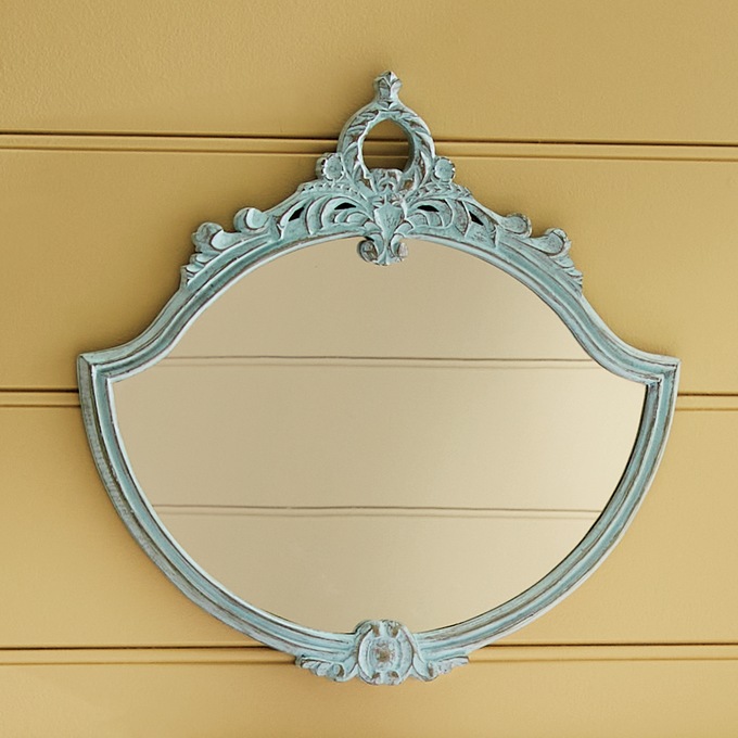 Isadora Carved Wall Mirror, , large