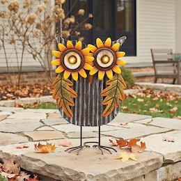 Solar Harvest Owl D&eacute;cor, , large