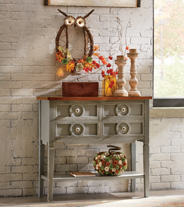 Small Distressed Candle Holder, , large