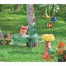 Sunflower Birdbath, , large