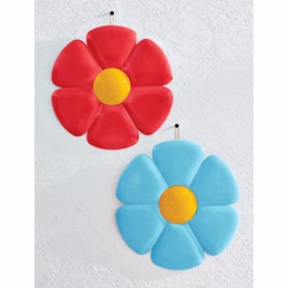 Retro Flower Wall Art, , large