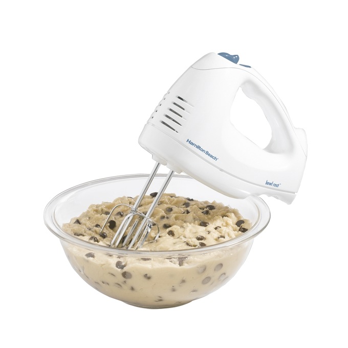 Hamilton Beach Hand Mixer with Snap-On Case, , large