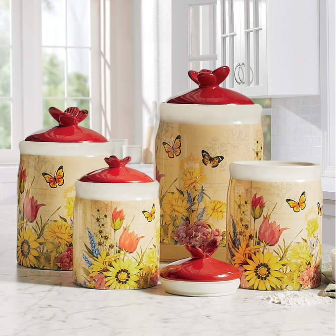 Shop Floral Ceramic Kitchen Storage & Containers Online from