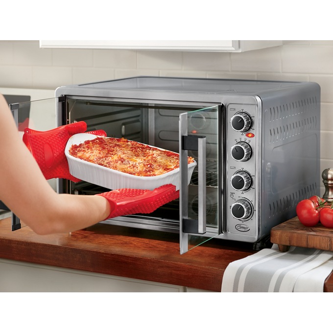 66L Toaster Oven with Double Glass and Rotisserie