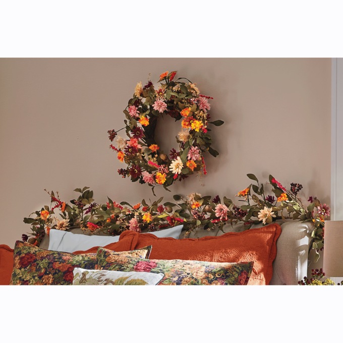 Red and Pink Daisy Fall Floral D&eacute;cor, , large