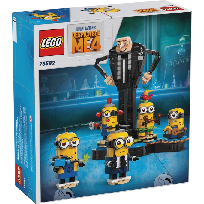 LEGO Brick Build Gru and Minions, , large