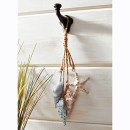 Set of 4 Hanging Shells D&eacute;cor, , large