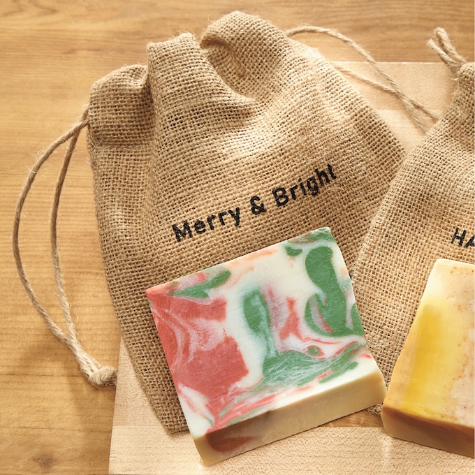 Seasonal Ombr&eacute; Bar Soap with Bag, , large