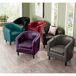 Hudson Barrel Chair, , large