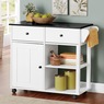 Katie Small Kitchen Cart with Storage, , large