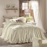 Angelica Ruffle Chenille Bedspread, , large