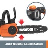 Worx 20V Power Share 10-Inch Cordless Chainsaw With Auto-Tension (Tool Only), , large