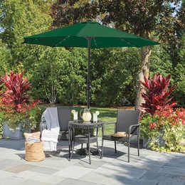 Solar Lighted Umbrella, , large