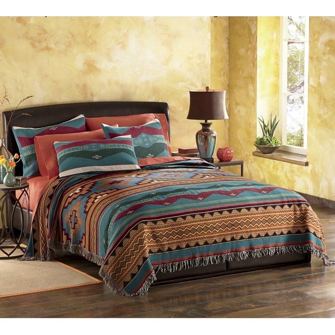 River Canyon Tapestry Coverlet Country Door