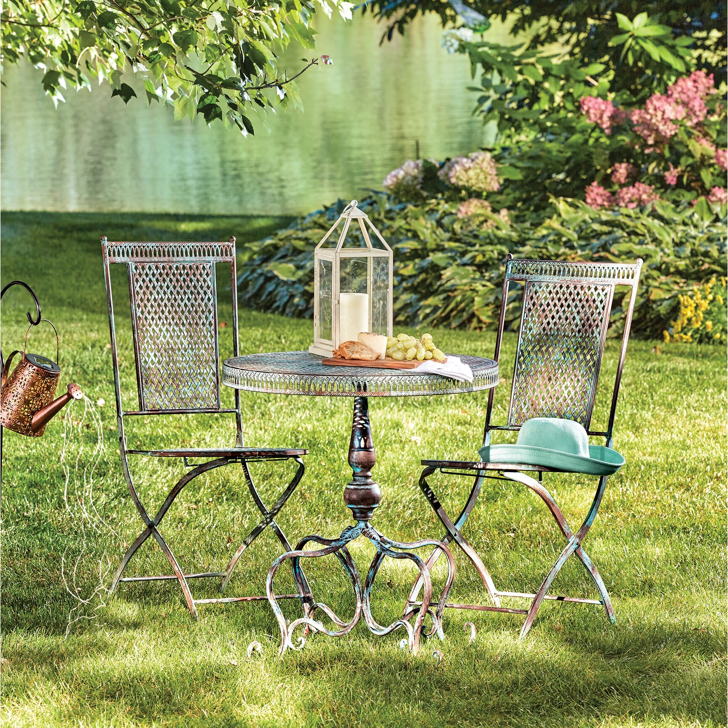 Set of 2 Clare Folding Chairs Country Door