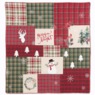 Holiday Patch Oversized Quilt, , large
