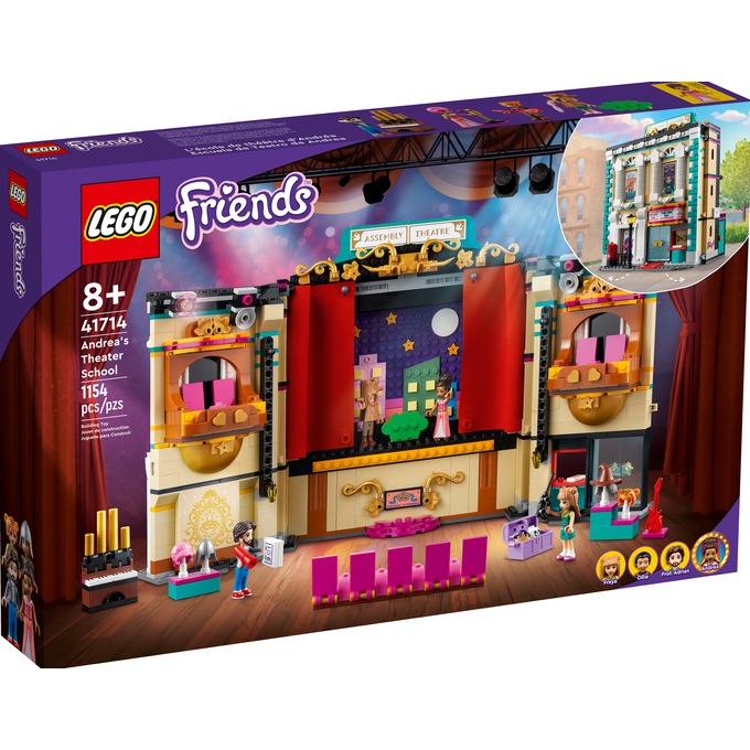 Lego Friends Andreas Theater School, , large