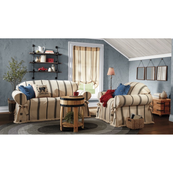 Barrel End Table, , large