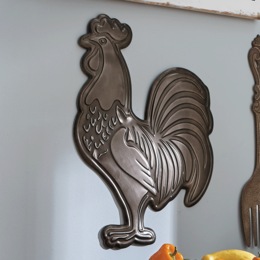 Rustic Rooster Wall Art, , large