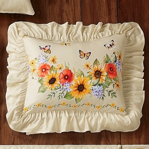 Harvest Floral Sham, , large