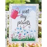 Galvanized Metal Garden Sign, , large
