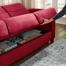 Super Plush Convertible Sofa Bed with Storage, , large