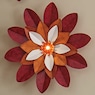 Vivian Metal LED Wall Flower, , large