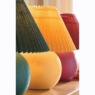 Colorful Bea Accent Ceramic Table Lamp with Pleated Shade, , large