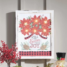 Lit Fill the Season with Joy Wall Art, , large