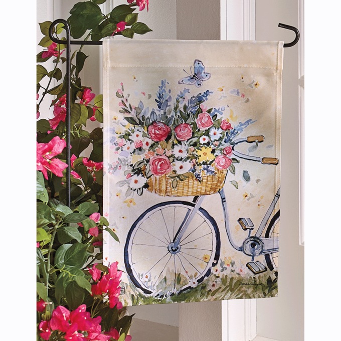 Summertime Ride Garden Flag, , large