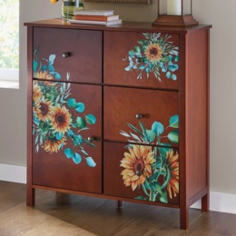 Harvest Sunflower Cabinet, , large