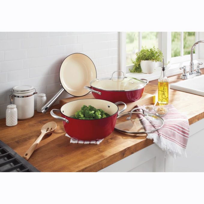 5-Piece Cast Iron Cookware Set