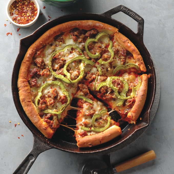 Taste of Home 10" Pre-Seasoned Cast Iron Skillet, , large