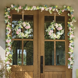 Multicolored Hydrangea Garland, , large