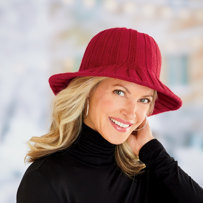 Wool Blend Bucket Hat, , large