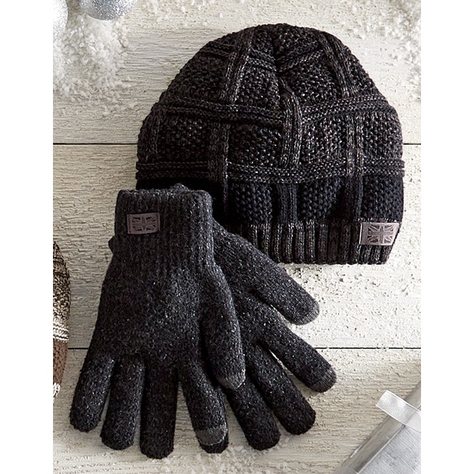 Men’s Britt’s Knits Hat and Glove Set, , large