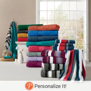 Color Connection 8-Piece Cotton Towel Set, , large