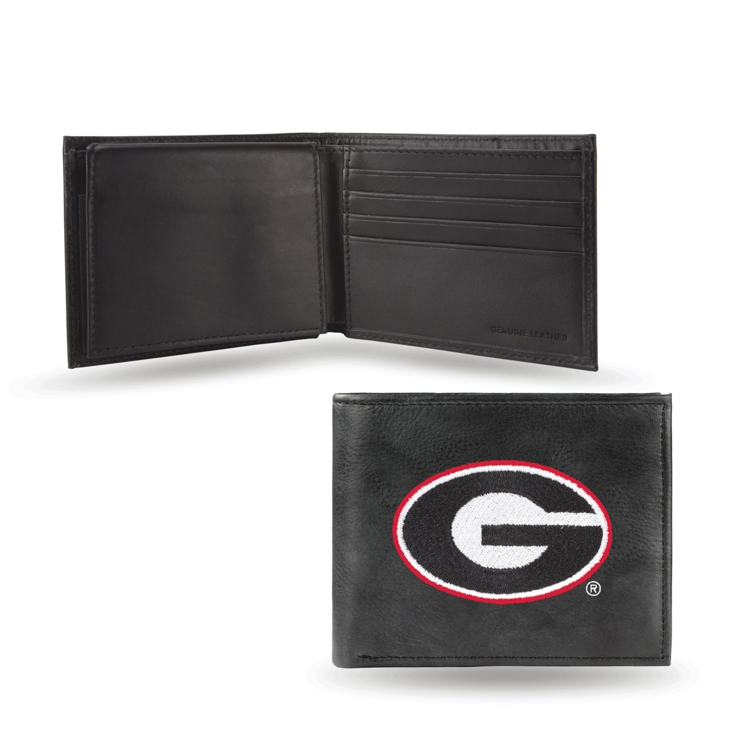NCAA Leather Bifold Wallet Country Door