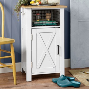 Kaine Cabinet with Wire Basket, , large