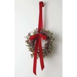 Frosted Mini Wreath, , large