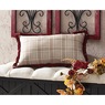 Spice Plaid With Fringe Decorative Pillow, , large