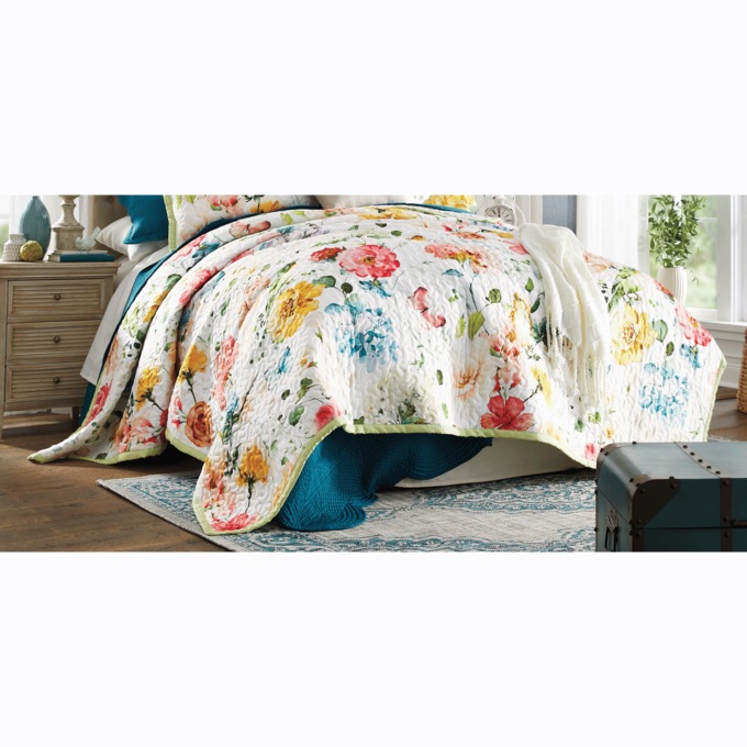 Flora And Fauna Oversized Quilt, , large