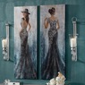 Set of 2 Elegant Canvases, , large