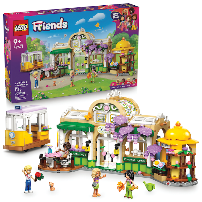LEGO Friends Plant Caf&eacute; & Flower Shop, , large